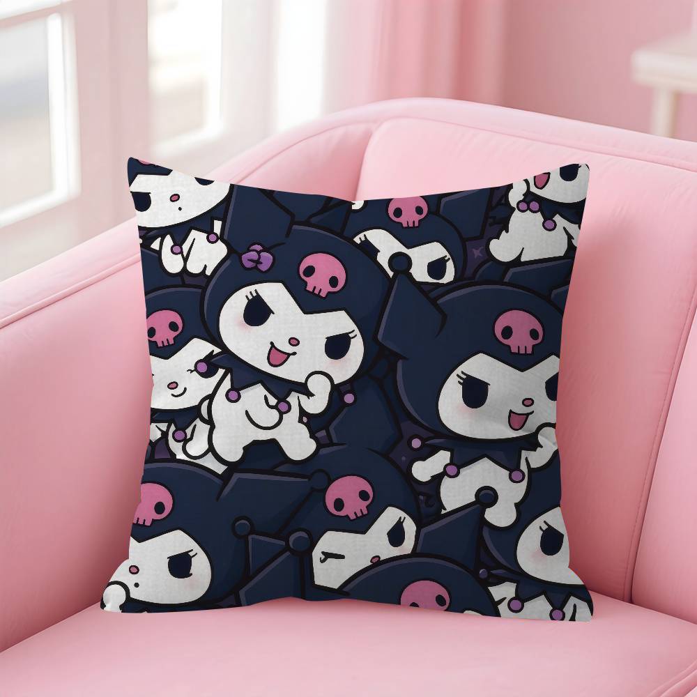Pillow Cover Sofa Cushion Cover Home Room Decoration Children Gift Anime Cartoon K-Kuromies Cute