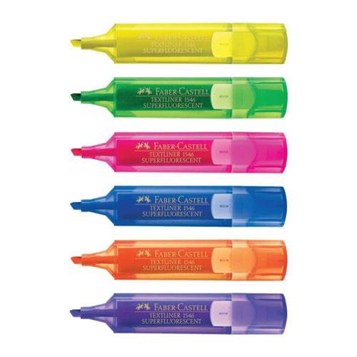 Faber-Castell Textliner Ice Highlighter (Wallet of 6)