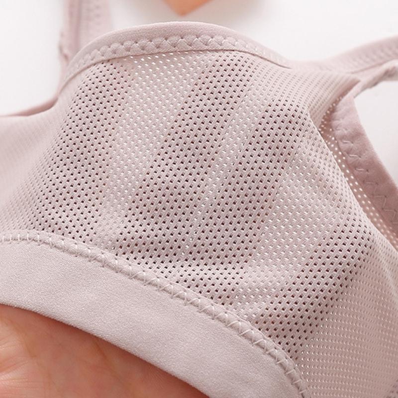 Large Size Without Steel Ring Breastfeeding Mom Push Up Beautiful Back Underwear Thin Section Breathable Adjustable Ladies Bra