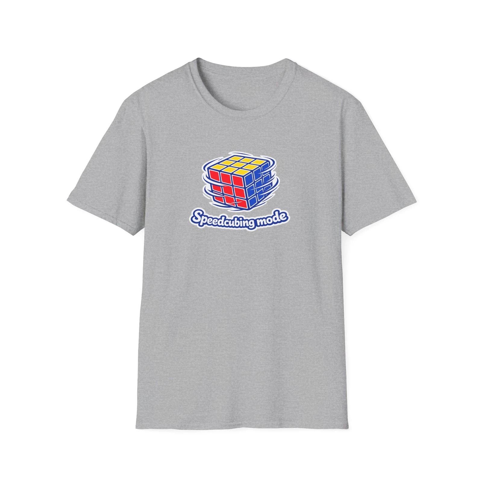 Speedcubing Mode Rubik Cube Tee | Puzzle Solver T-shirt XL