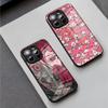 K-Kasane T-Teto Get To Me Carcasă Telefon Pentru IPhone 17 16 Pro Max 15 Plus 14 Pro 12 11 13 Mini X XR XS Max SE Capac Sticlă