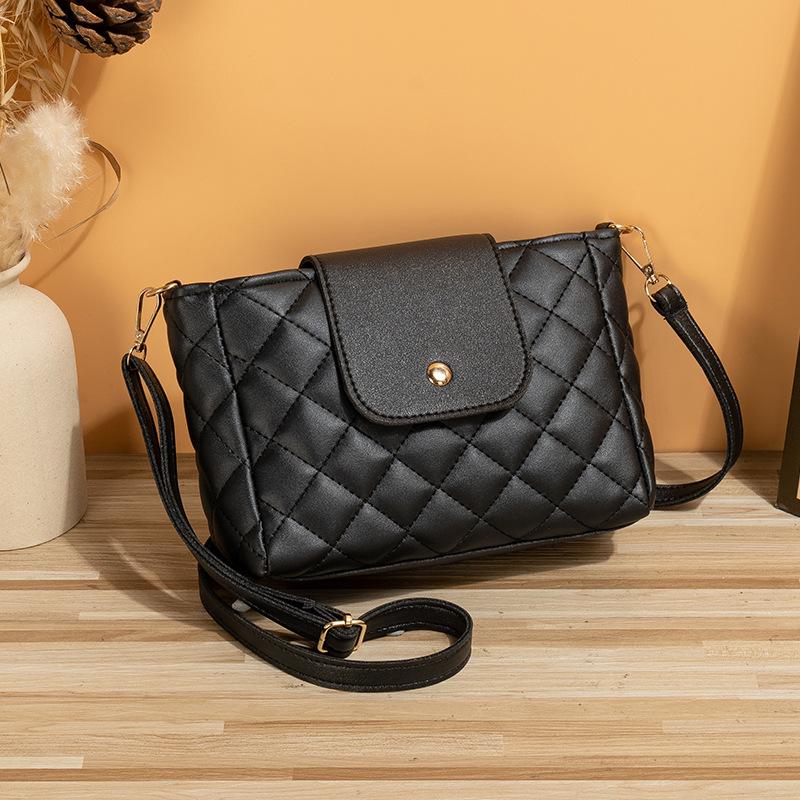 

Трендовая квадратная сумка с принтом в стиле ретро, модная женская сумка через плечо с ромбовидной вышивкой, универсальная сумка для мобильного телефона