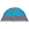 Tunnel Tent for 5 Persons Blue Waterproof