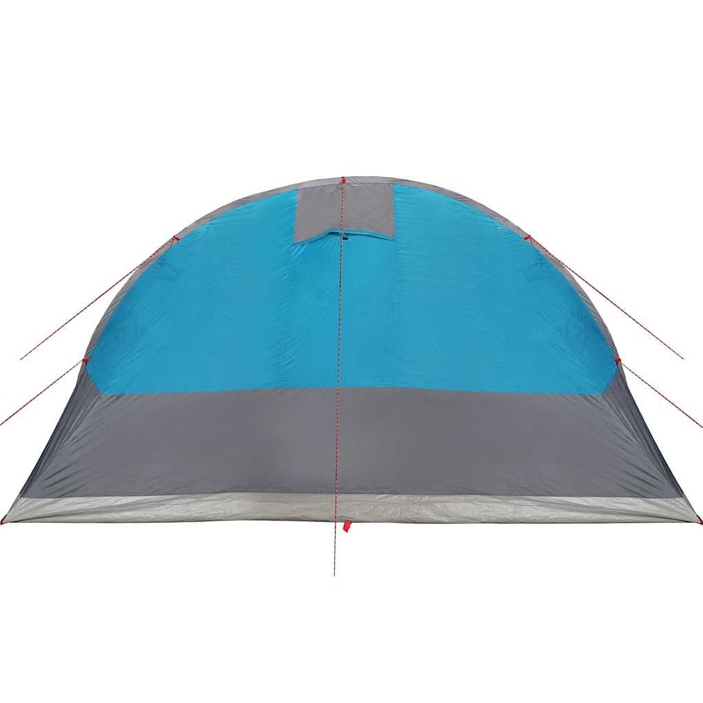 Tunnel Tent for 5 Persons Blue Waterproof