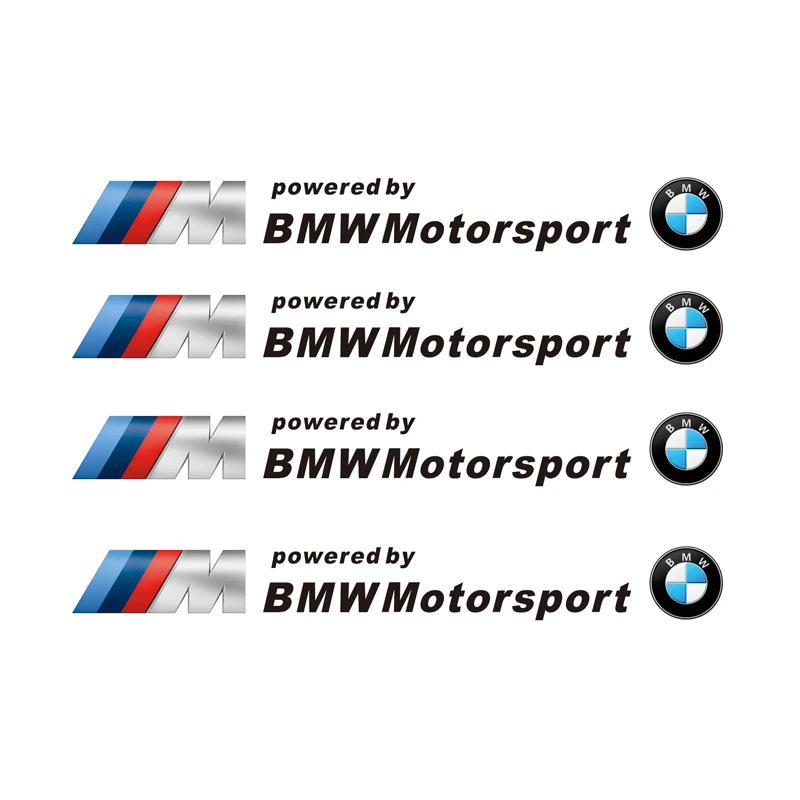 BAGC4 Car Sticker Hot Hot For BMW Car Logo Stickers Modified Auto Decorations Sports Stickers For BMW I3 I4 E46 E90 E60 F30 F10 X1 X2