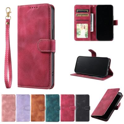 For Iphone 12 13 Mini 11 Pro X XR XS Max 6 6s 7 8 Plus SE 2 3 2020 2022 Luxury Case Flip Leather Wallet Card Slot Stand Cover Casing