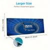 Hertha BSC Benutzerdefinierter Name Große Größe Mauspads Große Gaming Tischunterlage Rutschfest Laptop Tablet Großes Mauspads XXL Matte Mini-PC Spielmatte Mit Verriegeltem Rand
