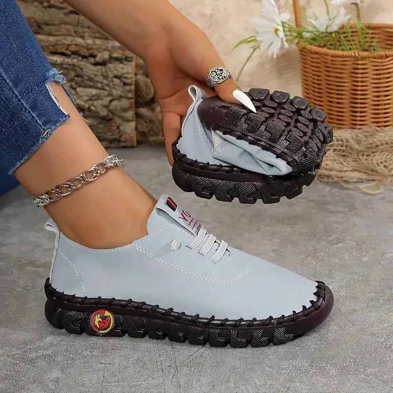 Fashion New Designer Sneakers Women Shoes Mom Platform Shoes for Women Thick Bottom Fashion Sneakers Women Comfortable Outdoor Loafers