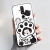 Casing For Nokia 8.1 Plus / Nokia 7.1 Phone Case Aesthetic Fashion Cute Cat Black Matte Soft TPU Silicone Shockproof Back Cover