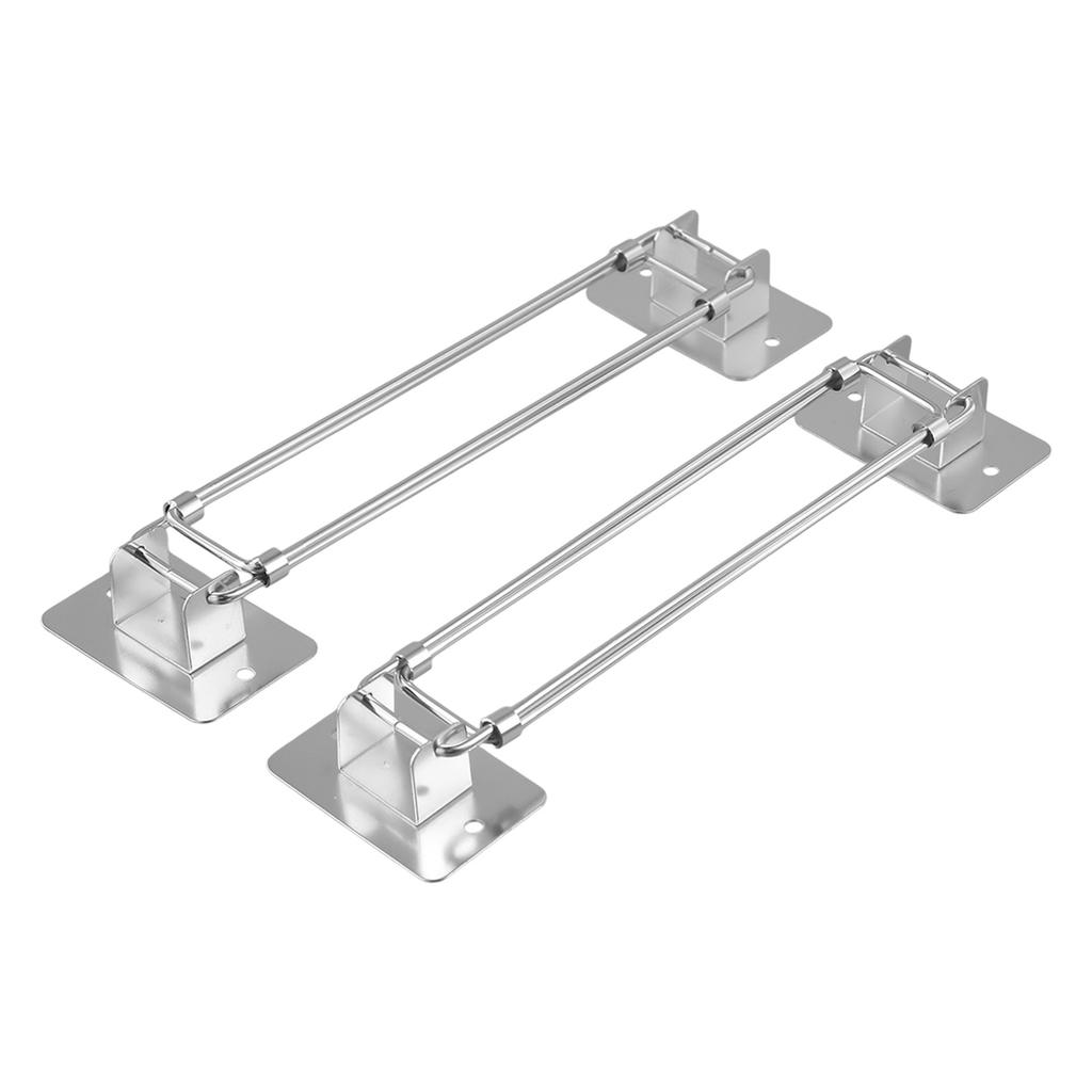 Long-Lasting Storage Solution Adjustable Fridge Bars Organize Refrigerator Bars Easy Installation Low-Temperature Resistance