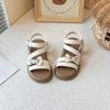 Mädchen Strandschuhe Einfache Schleifen Glänzende Kristalle Kindersandalen Offene Zehen Rutschfest 2025 Sommer Neu Kinder Prinzessin Freizeitschuhe Süß