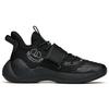 Anta Water Flower 3 Wear-Resistant Slip-Resistant Mid-Top Performance Basketball Shoes Men's Black White Sneakers 112121604S-8