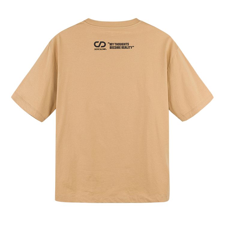 Timberland SS25 Fashion Loose Round Neck Breathable Short Sleeve T-Shirt Men Tops Light-Wheat A6A23-EH3