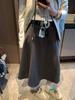 Moqie 3D Design High-Waist A-line Woolen Skirt MQ0985: Korean Style, Thickened, Slimming.