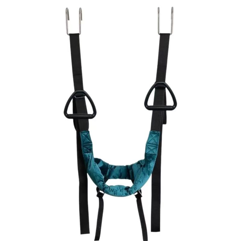 1Pcs Portable Cervical Traction Belt Neck Stretcher Adjustable Height Neck Stretcher Suitable For Home Office Gym And Travel