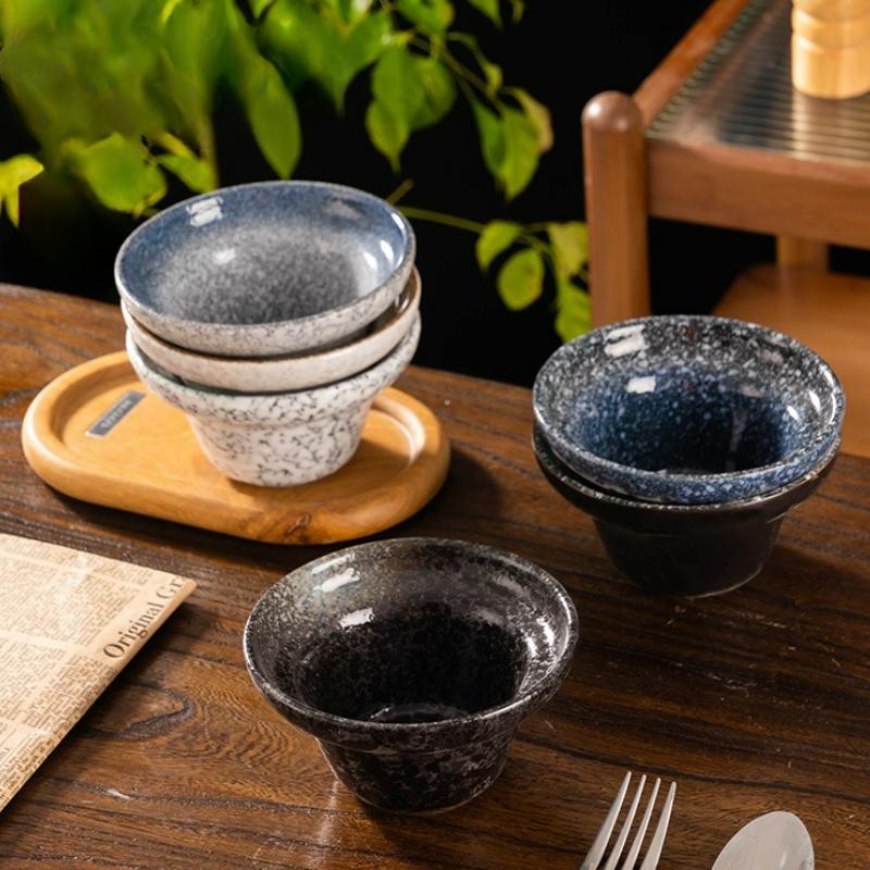 Creative Japanese Style Tableware Bowl Home Bowl Multi Specification Fruit Dessert Creativity Decorative Kitchen Restaurant Bowl