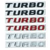 Turbo Emblem Car Sticker 3D Metal Turbo Badge Decals for Mercedes Benz C63 E300L Fender Side Car Styling Refitting Sticker QR7