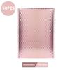 50Pcs Gold Silver Laser Bubble Envelope Foam Foil Mailing Bag Holographic Shockproof Mailer Envelopes Bag Gift Packaging
