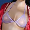 Bralette Bra Halter Mesh Non-padded See-through Sheer