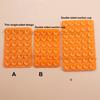 Single-sided Double Side Silicone Suction Pad Mobile Phone Fixture Suction Cup Backed Adhesive Silicone Rubber Sucker Pad Fixed 7