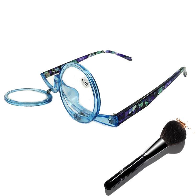 Women's Fashion Flip-Up Magnifying Makeup & Reading Glasses - Rotating Design