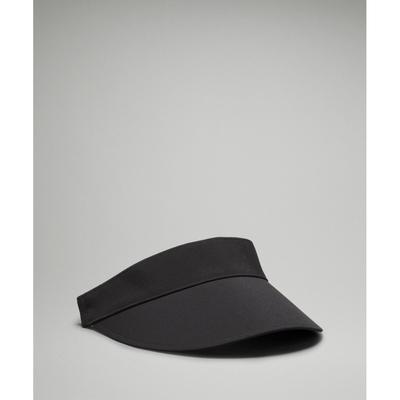 Visière de course pour femme Lululemon Fast-Faced à large bande Noir