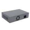 POE Switch IEEE802.3af at 100Mbps Small Compact Silent Desktop Fanless 6 Ports POE Switch for Access Point 100‑240V