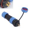 5PCS Industrial Electrical Power Cable Connector 5 Pin IP68 Waterproof Aviation Bulkhead Connector A