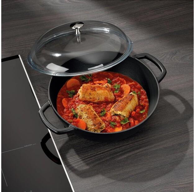 Kela Calido Frying Pan with Lid Black 28 Cm (12466-CN)