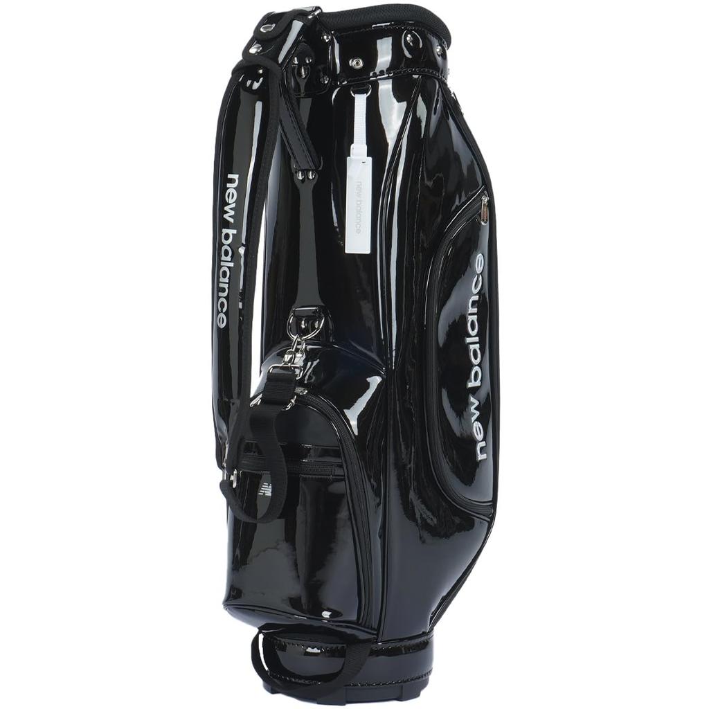 Continuing standard product Caddy bag inch 46 inch Golf CB FR [New Balance] [Enamel series] (8.5 / compatible) / / 012-4980501 010_Black