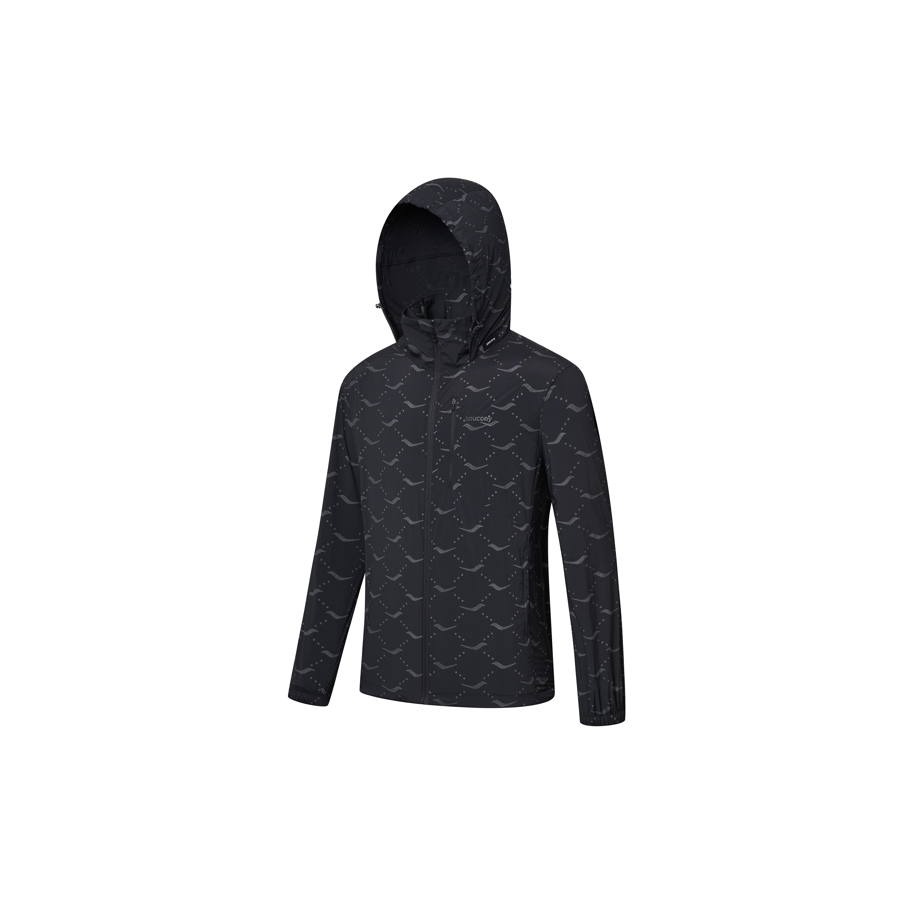 Saucony Jackets Men s Black Hooded Moderate Other SC2230153A-PR05 M