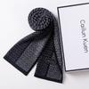 2026 New Men's Wool Plaid Scarf – Trendy Knitted Korean Style, Versatile and Warm Winter Accessory