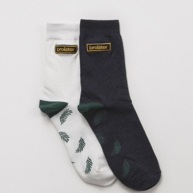 

broister GREEN P SOCK 2P SET ONE