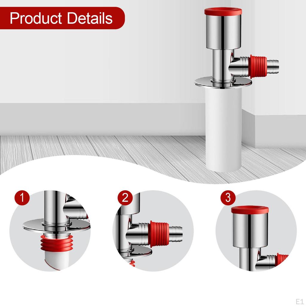 Washing Machine Drain Hose Seal Easy to Install Sealing Plug Style A