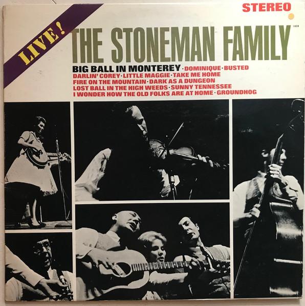 

LP Record STONEMAN FAMILY Big Ball In Monterey Live ST1828 World Pacific R 1964 US CountryFolk Used