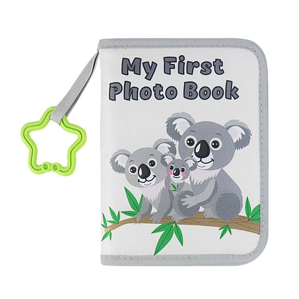 Babys First Year Photo Book Soft Cloth Baby Photo Album for Capturing Great Memory In First Year Toddlers Shower Gift