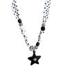 Elegant Lager Pärlbeströdd Stjärnhalsband Smyckestillbehör För Vardagsbruk