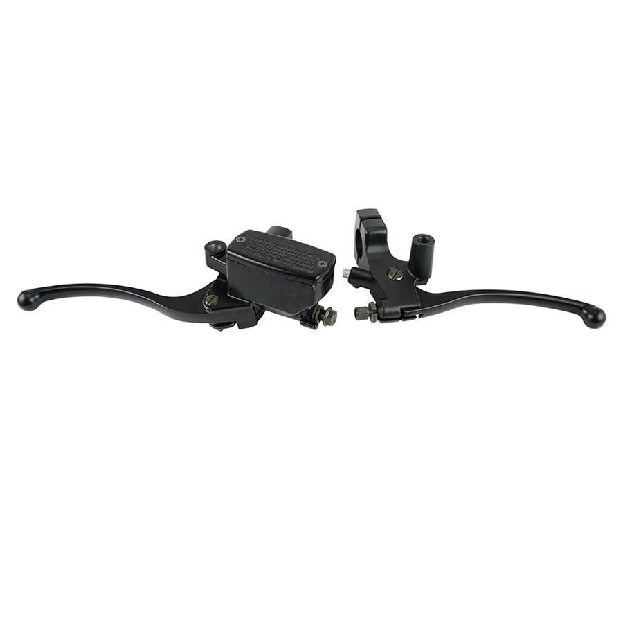 25mm Motorcycle Hydraulic Brake Clutch Master Cylinder Hydraulic Pump Lever 2Pcs