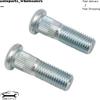2PCS Fits For Civic Accord ight Fit Element Wheel Stud Lug Bolt 90113-SM1-005