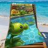 P-Plants vs. Z-Zombies Summer pool Towel Quick Drying Beach Towels Are Suitable For Swimming Pools Camping Yoga And The Gym