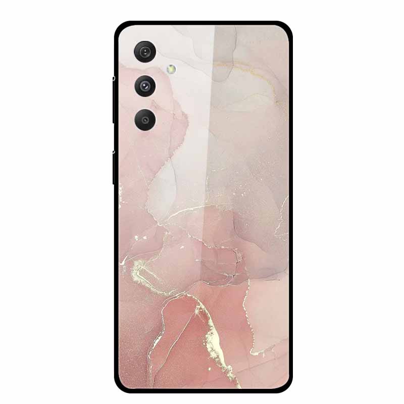 For Samsung Galaxy M54 M34 M14 Case Luxury Tempered Glass Back Cover Hard Case Samsung Galaxy M 54 Capa Fundas Coque Colorful