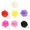 1920s Flower Headband for Women Flapper Headpiece Accessories for Cosplay Party Elegant Beading Oversized Rose Headband