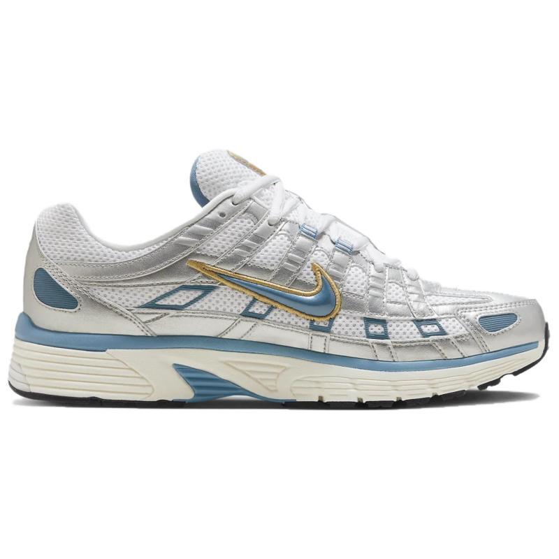 Nike P 6000 Metallic Silver Aegean Storm Sneakers HJ7246-100