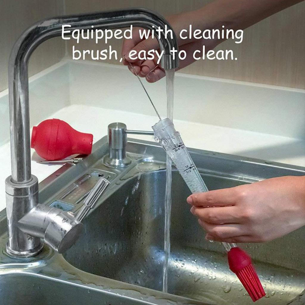 

Резиновое и пластиковое мясо индейки, щетка для чистки