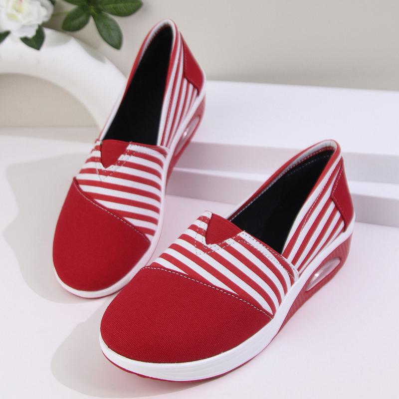 Women's Flats Sport Shoes New Tide Women Casual Shoes Fashion Cozy Breathable Lightweight Walking Tennis Shoes Zapatos De Mujer