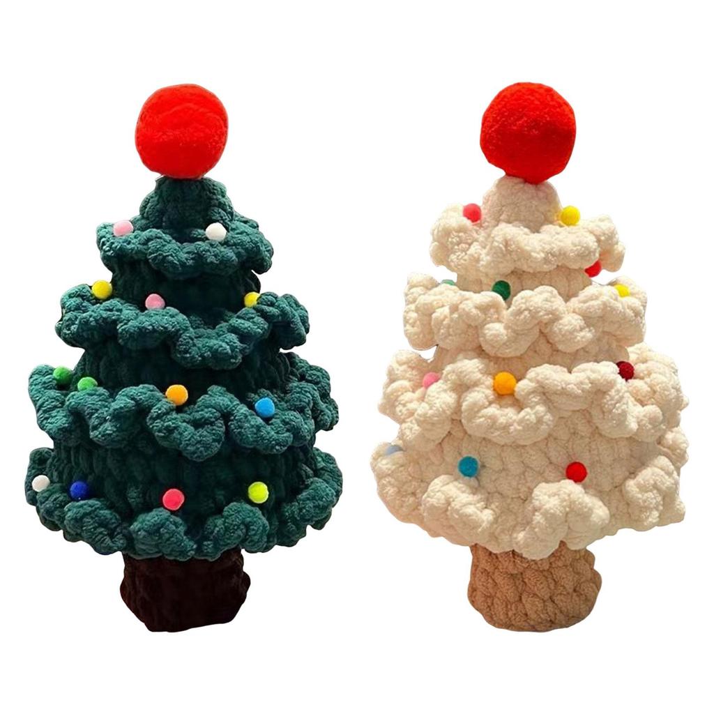 Hand Crocheted Christmas , Figurine, Handmade, for Desk, Party, Office, Festival, Indoor