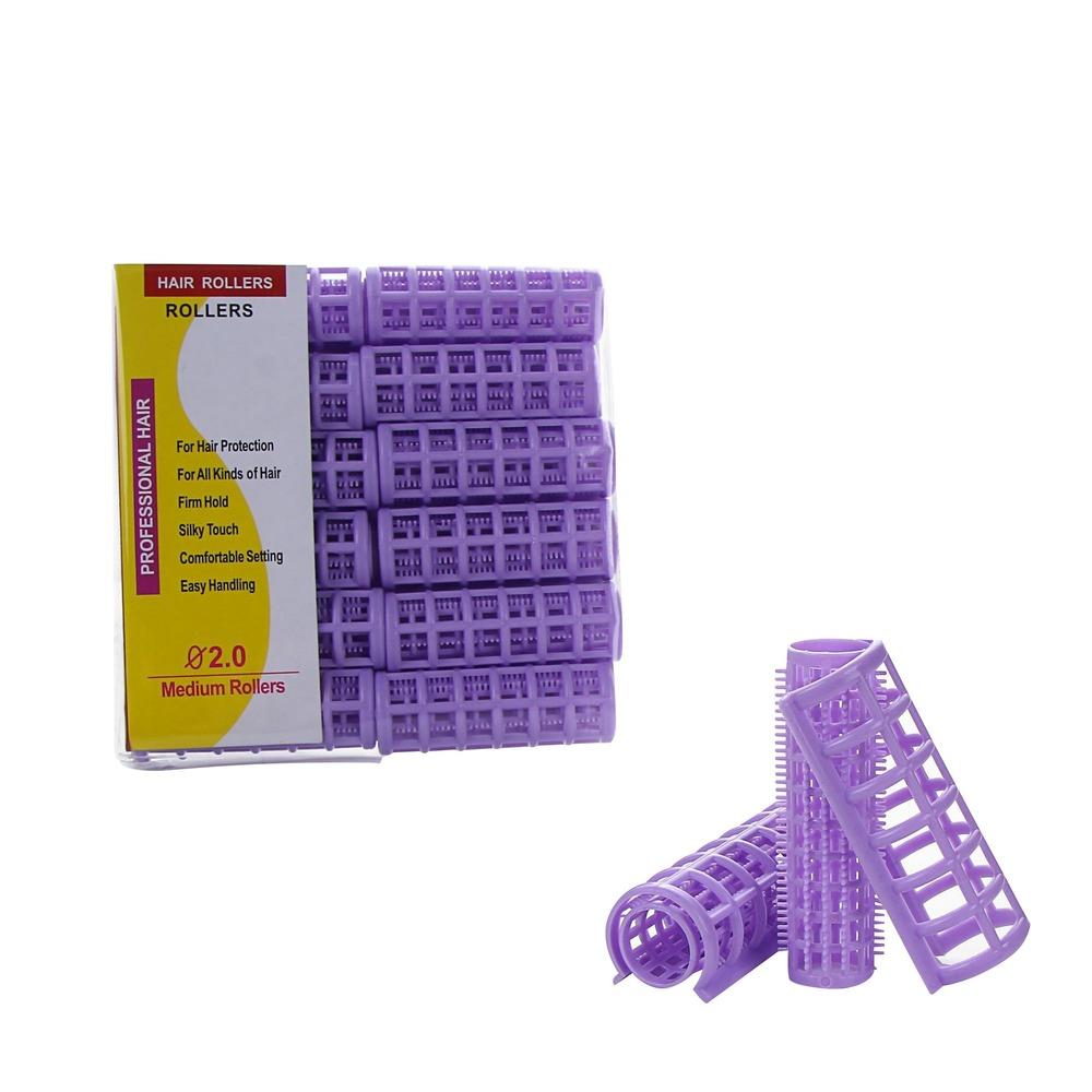 6/8/12/14Pcs Heatless Hair Curler No Heat Hair Rollers Plastic Lazy Curls Root Perm Rods Bangs Curling Rod Hair Styling Tools