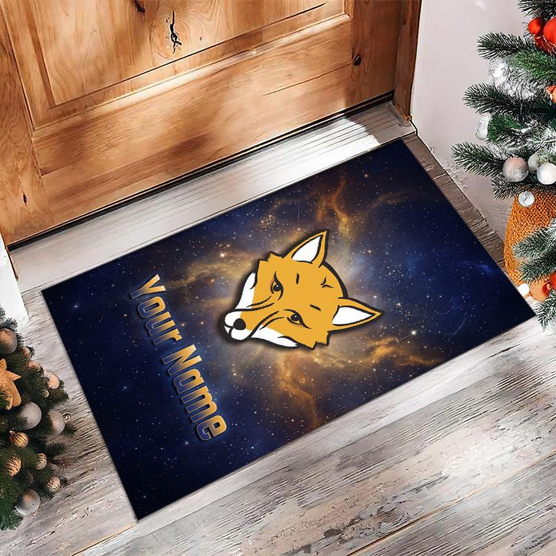 Leicester City Printed Crystal Velvet Rug Non‑Slip Crystal Velvet Carpet For Sofa Bedroom Indoor Home Decoration