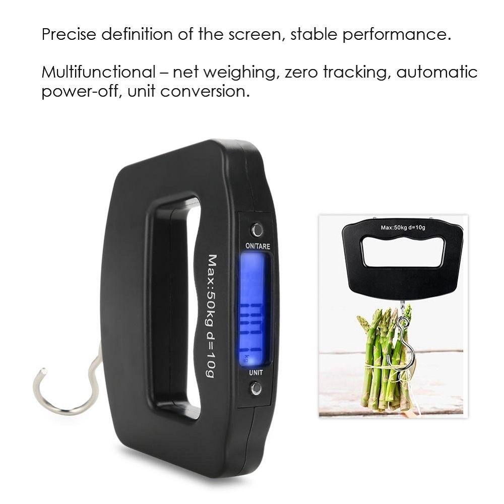 Weight Scales Luggage Scale Travel Digital Hanging Scales Electronic Scale Multifunction Scales