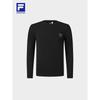 Men's Round Neck Knit Long-Sleeve T-Shirt
